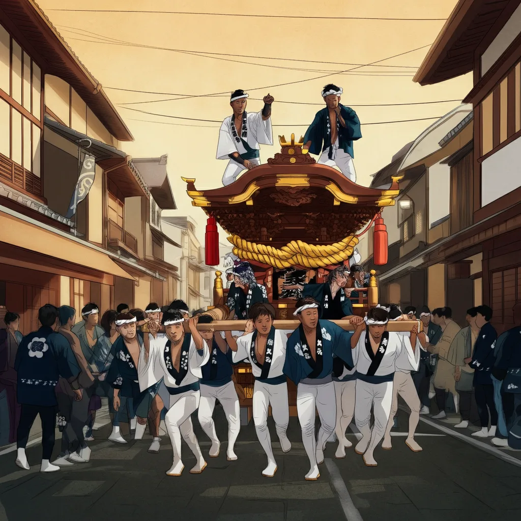 祇園祭曳き初めのアイキャッチ画像