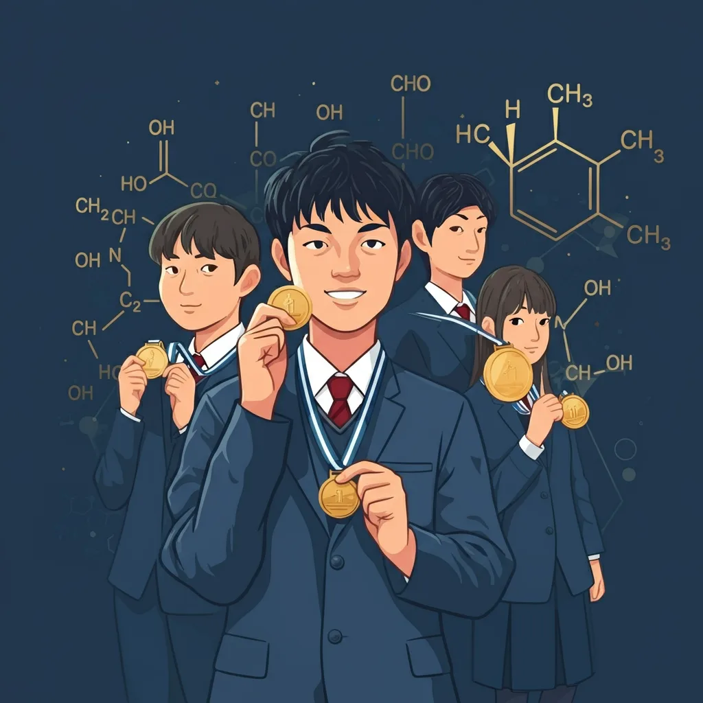 国際化学オリンピック金メダル高校生