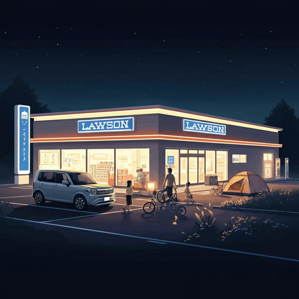 ローソン車中泊サービスのアイキャッチ画像