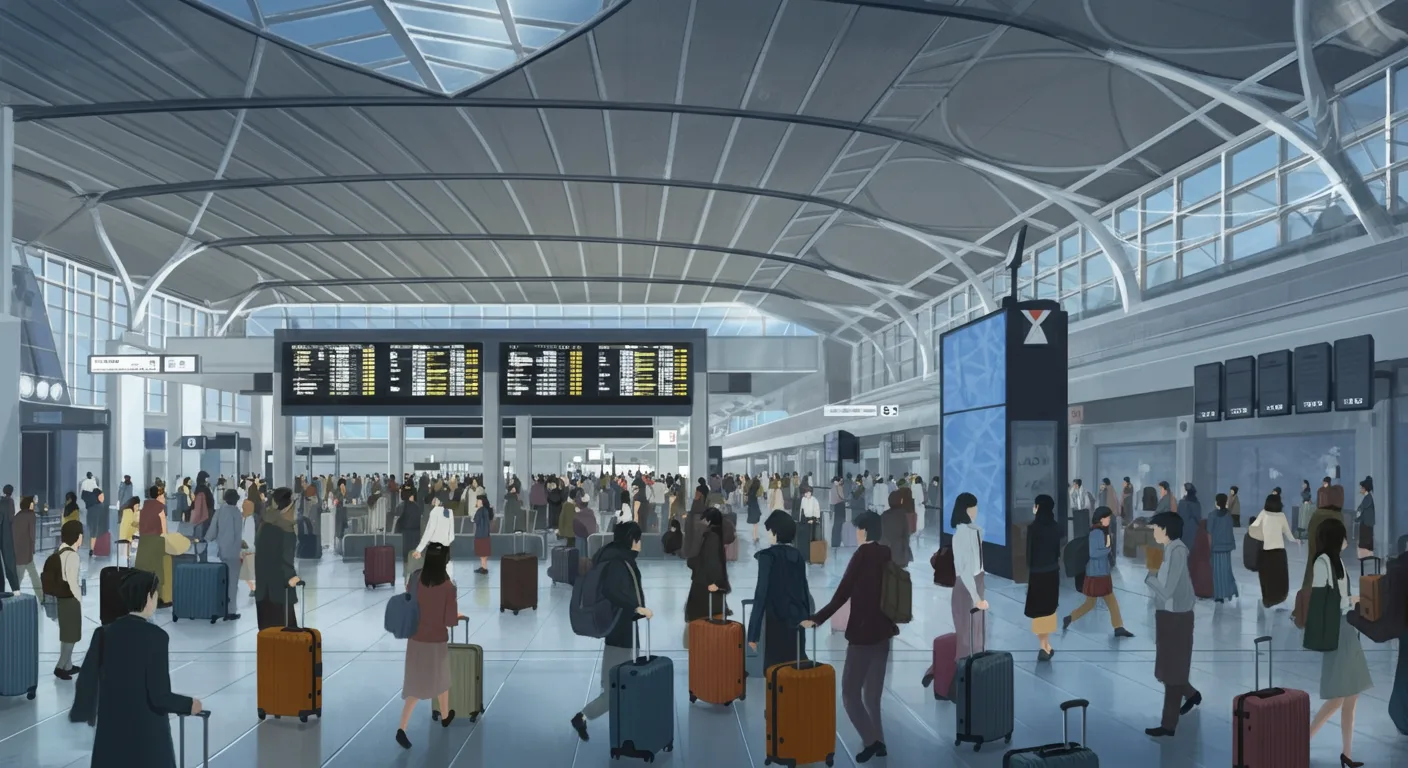 7月5日予言で羽田空港混雑