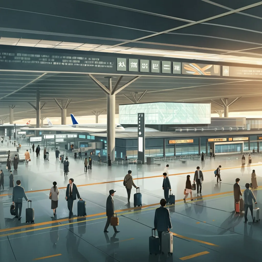 羽田空港混雑のアイキャッチ画像