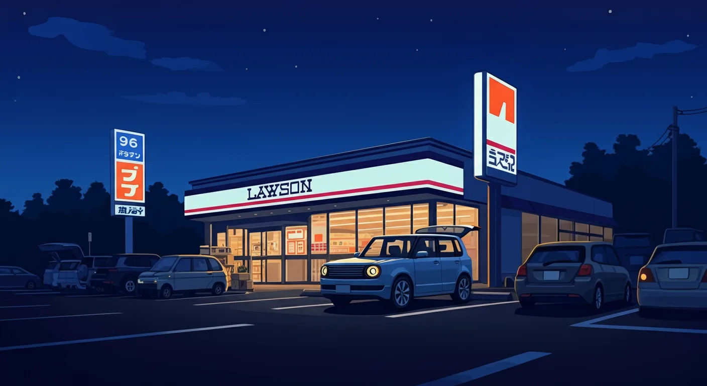 ローソン駐車場キャンプのアイキャッチ画像