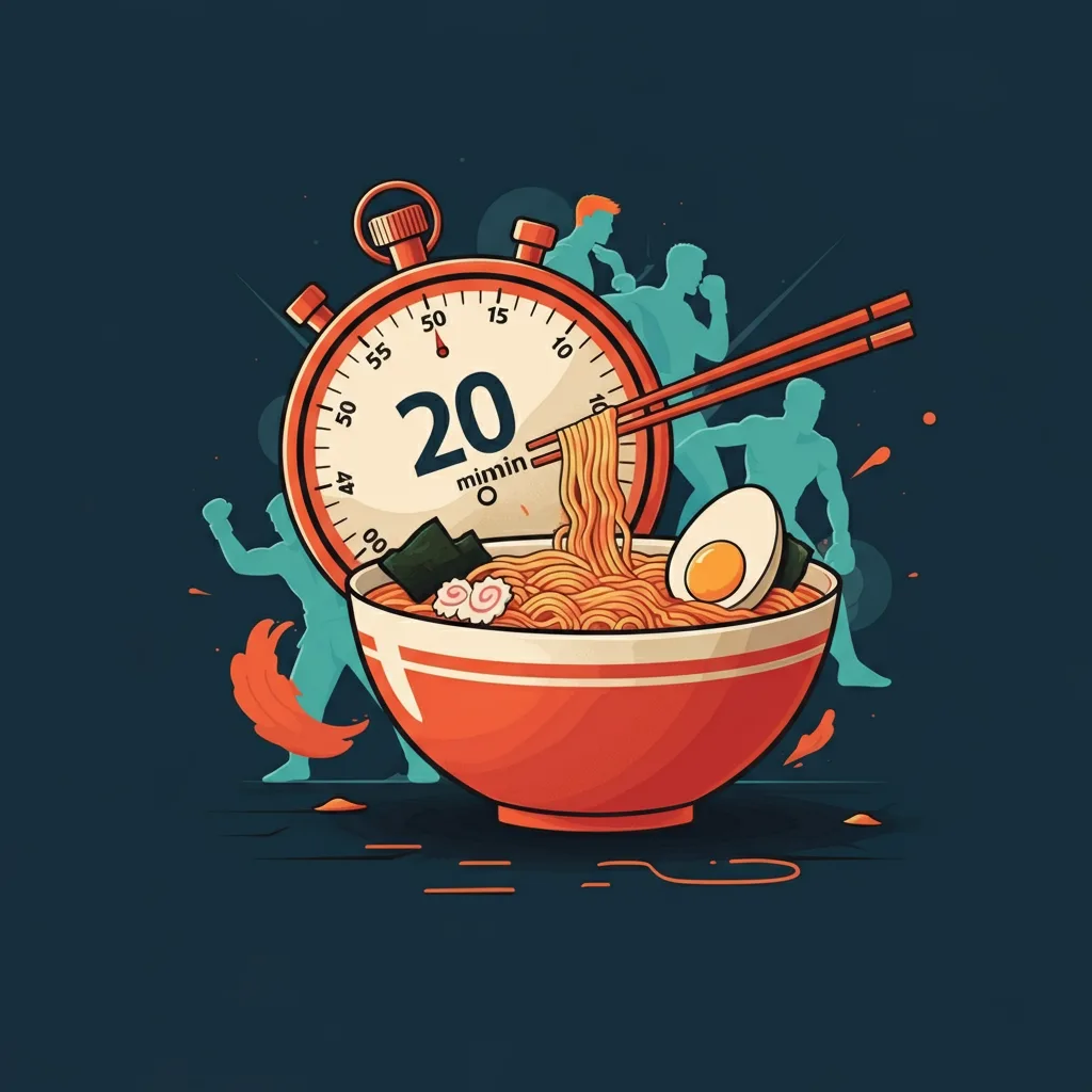 ラーメン二郎20分ルールのアイキャッチ画像