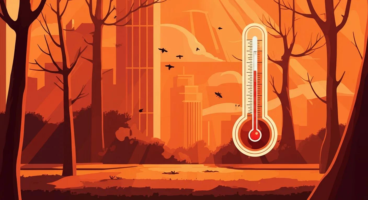 セミが鳴かない夏の恐怖！35℃超えで起きる生態系崩壊の序章