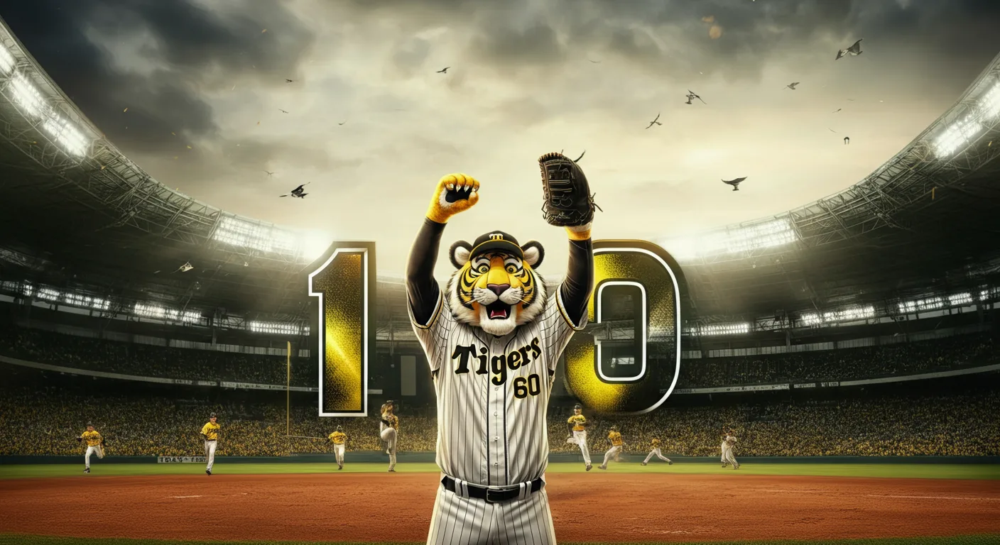 阪神10連勝のアイキャッチ画像