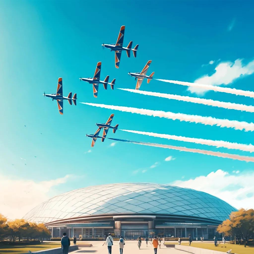 ブルーインパルス大阪万博のアイキャッチ画像