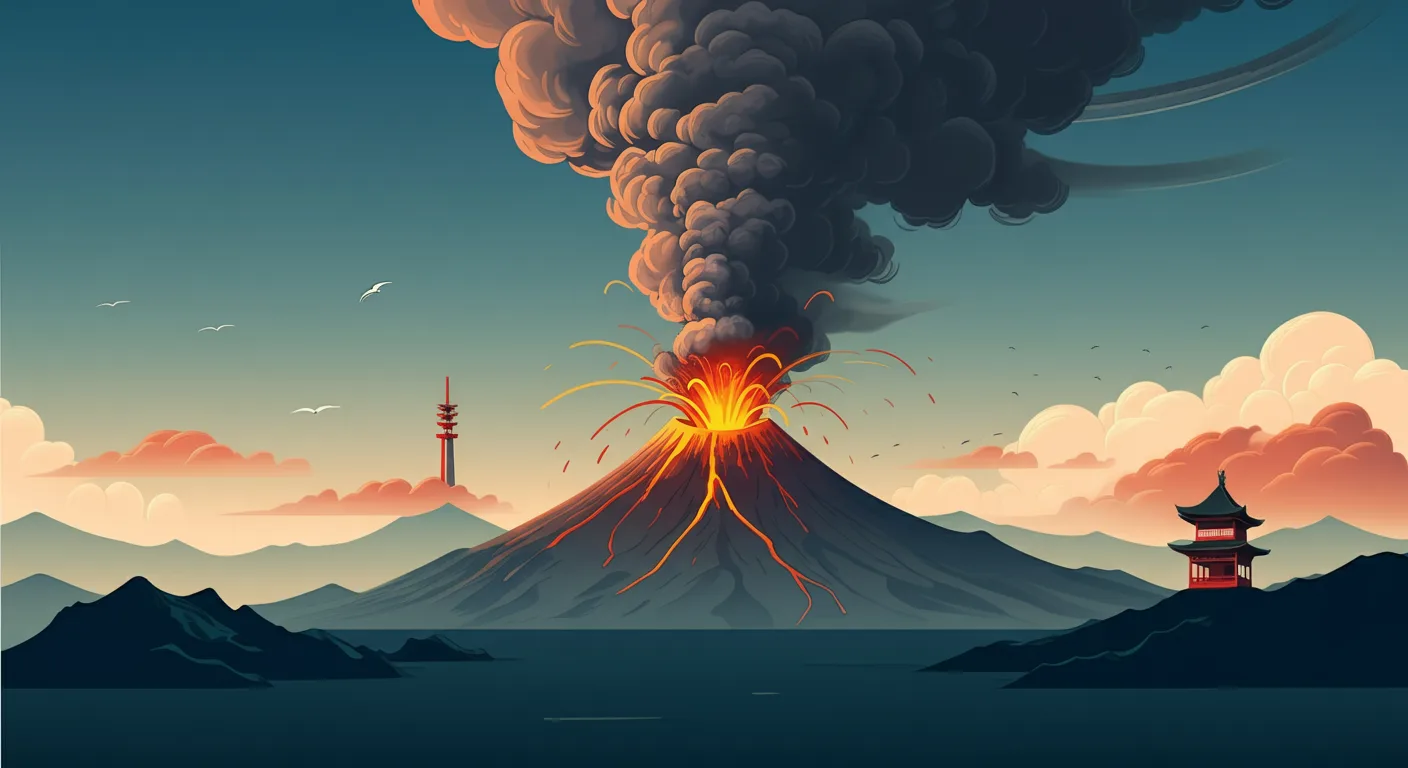 インドネシア火山噴火のアイキャッチ画像
