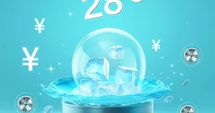 電気代月3000円削減！28℃で凍る奇跡の冷却技術