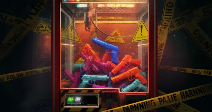 子供のおもちゃ箱は大丈夫？本物の拳銃1万6千丁が混入