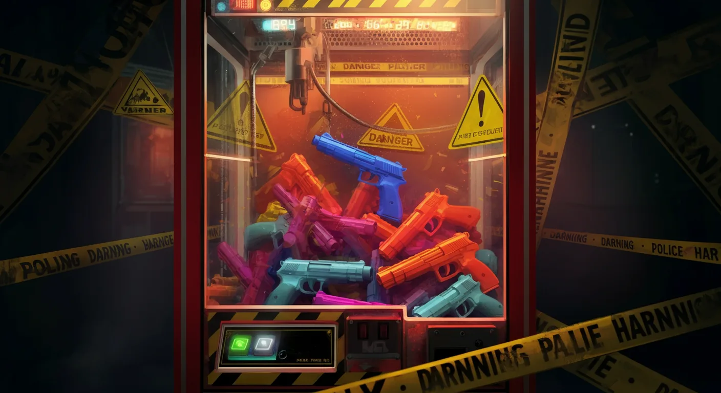 クレーンゲーム拳銃事件のアイキャッチ画像