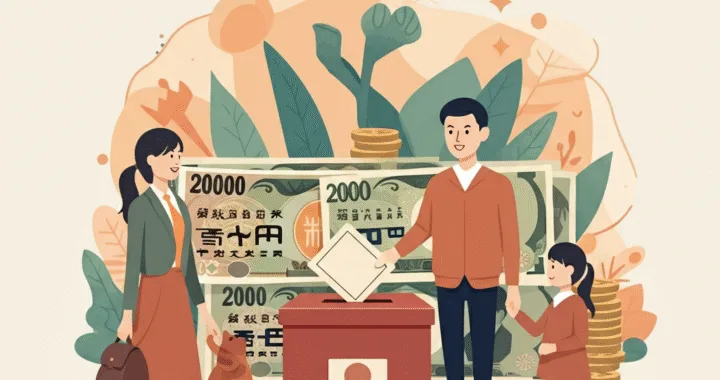 【投票は今日20時まで】子供4万円給付が今日決まる！参院選で家計が変わる
