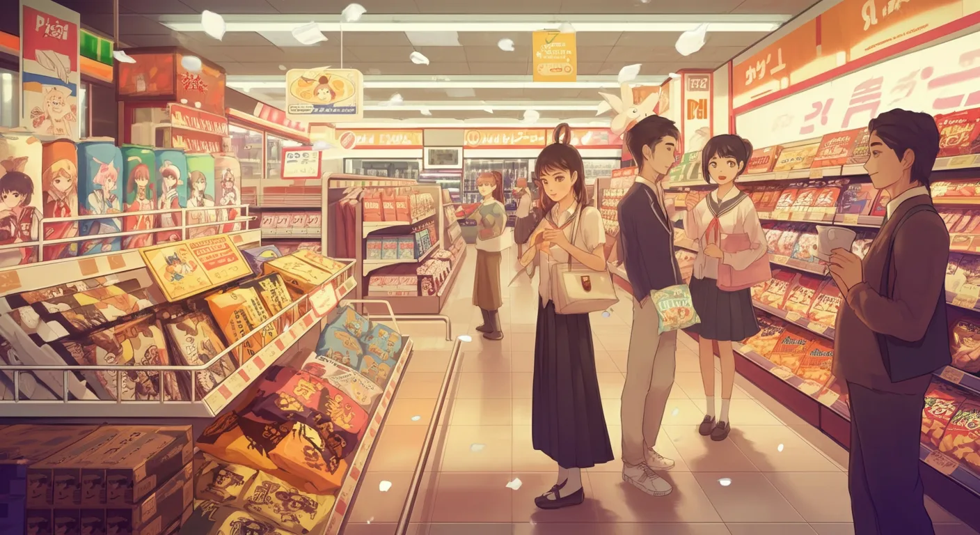 コンビニアニメコラボのアイキャッチ画像
