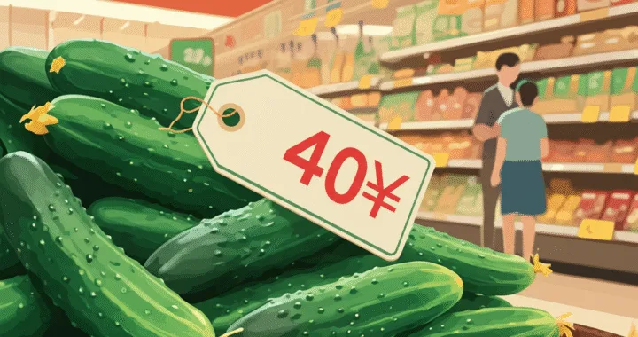 40円きゅうりで月1万円節約！息子の発見が家計を救う