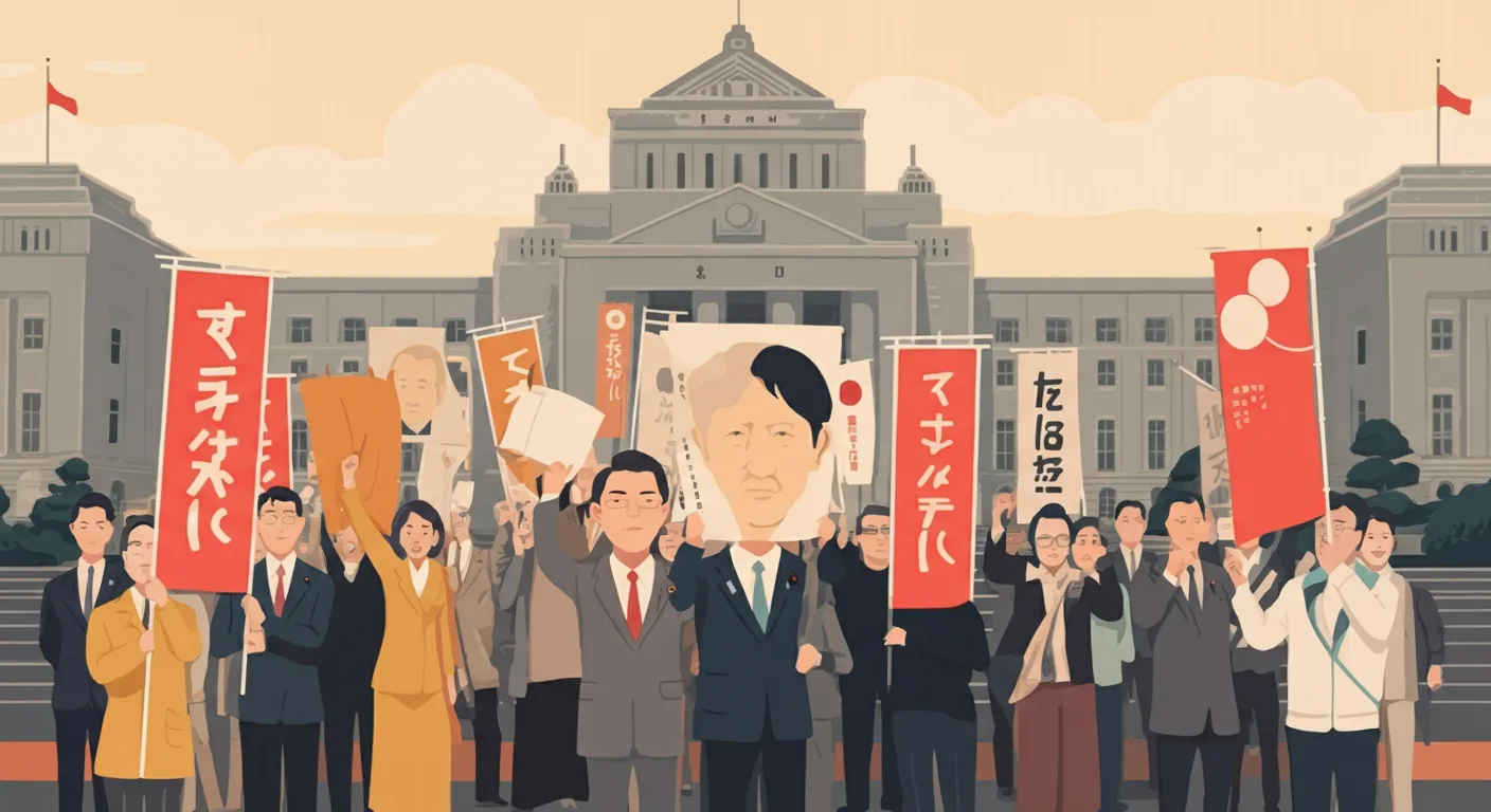 石破辞めるなデモのアイキャッチ画像
