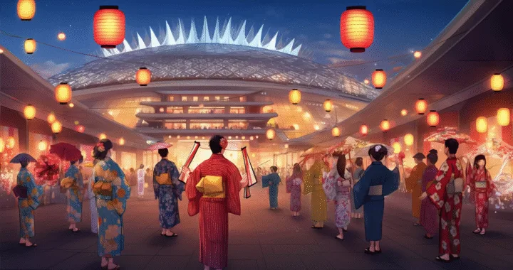 今日から4日間限定！万博でマツケンサンバ×ゆかた祭り開幕
