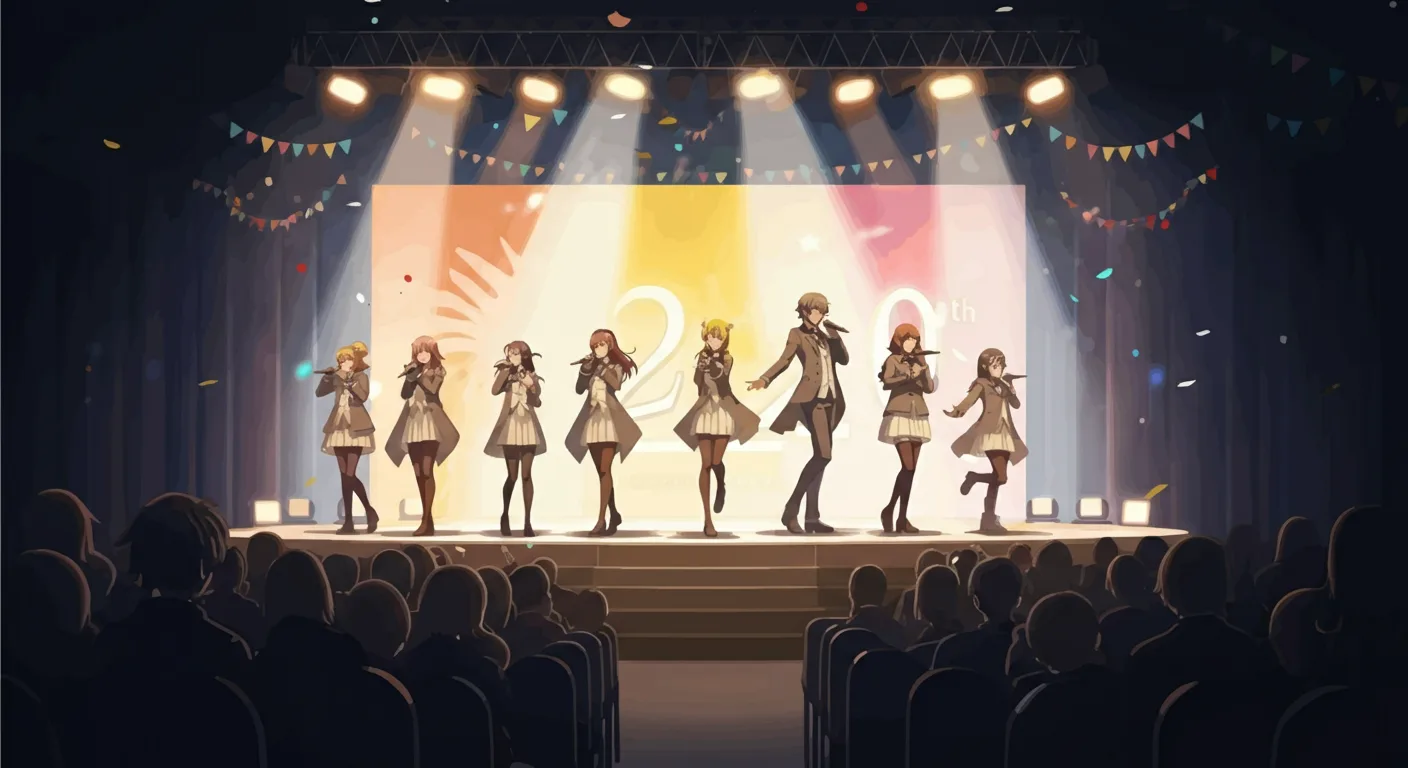 アイマス20周年のアイキャッチ画像