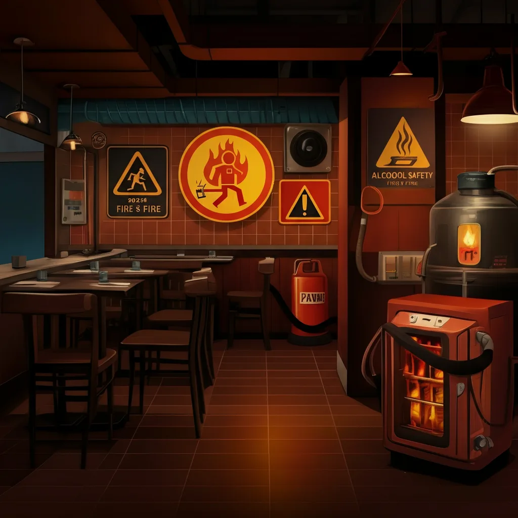 焼肉店アルコール引火事故のアイキャッチ画像