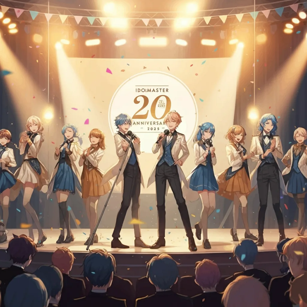 アイマス20周年のアイキャッチ画像