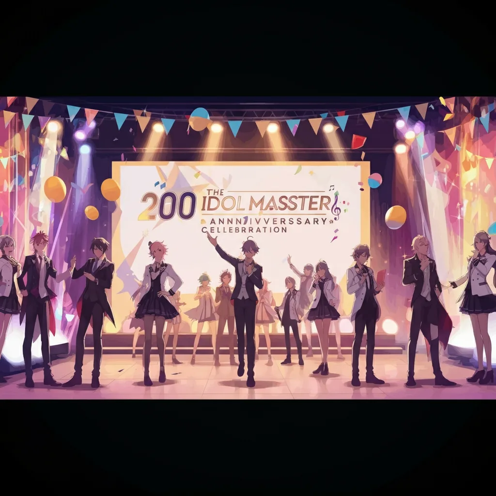 アイドルマスター20周年記念のアイキャッチ画像