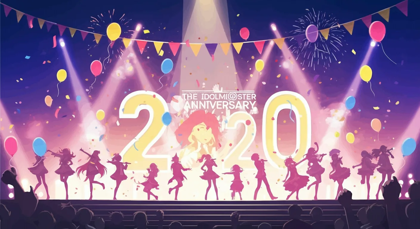 アイドルマスター20周年のアイキャッチ画像