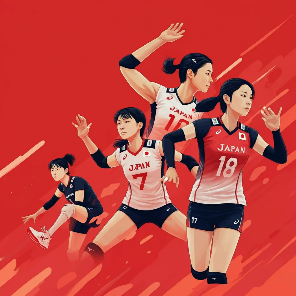 女子バレー日本代表のアイキャッチ画像
