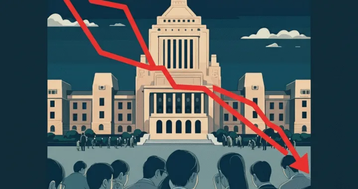 石破内閣20.8%！あなたの生活はもっと苦しくなる