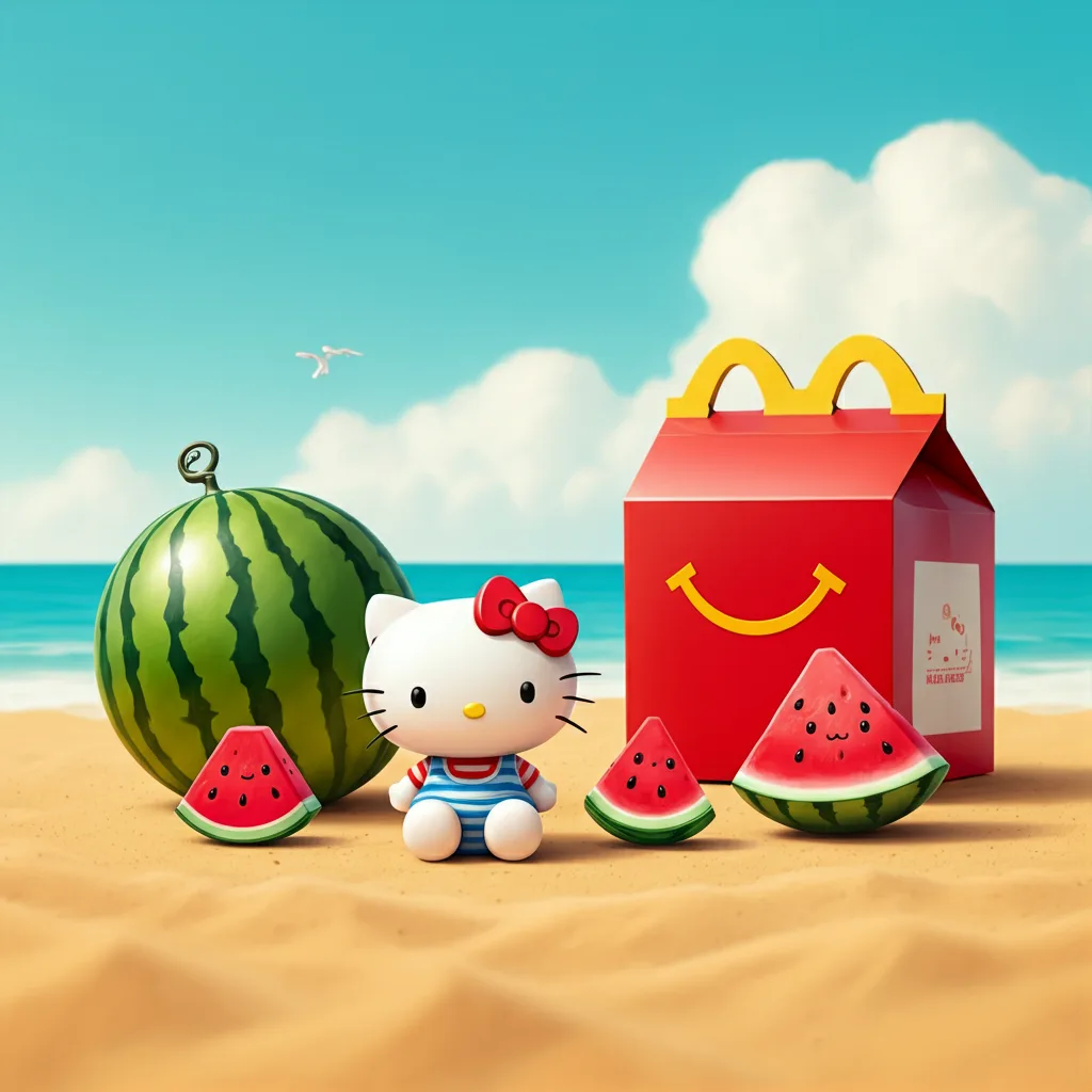 スイカゲーム×ハローキティコラボのアイキャッチ画像