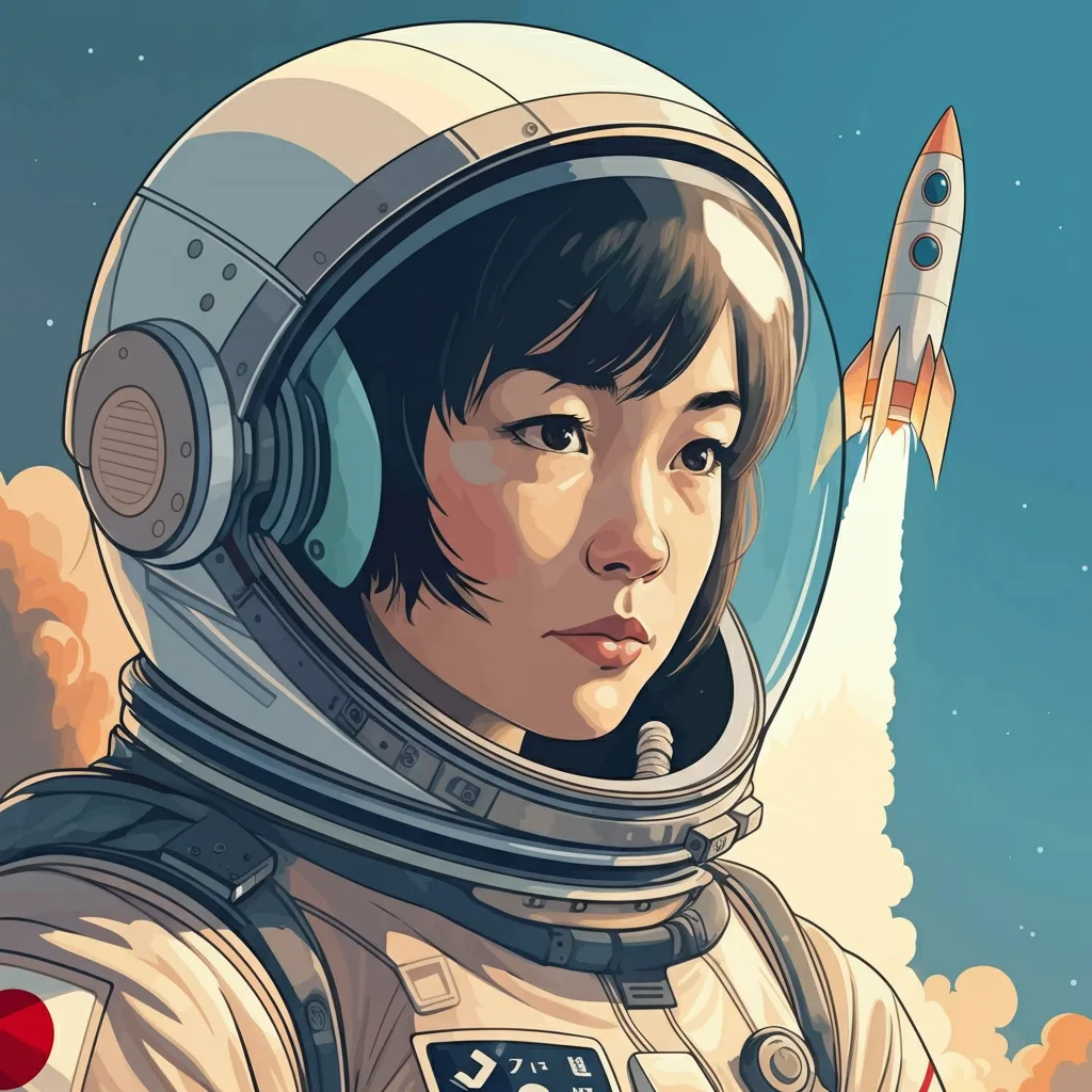 油井亀美也宇宙飛行士ISS出発のアイキャッチ画像