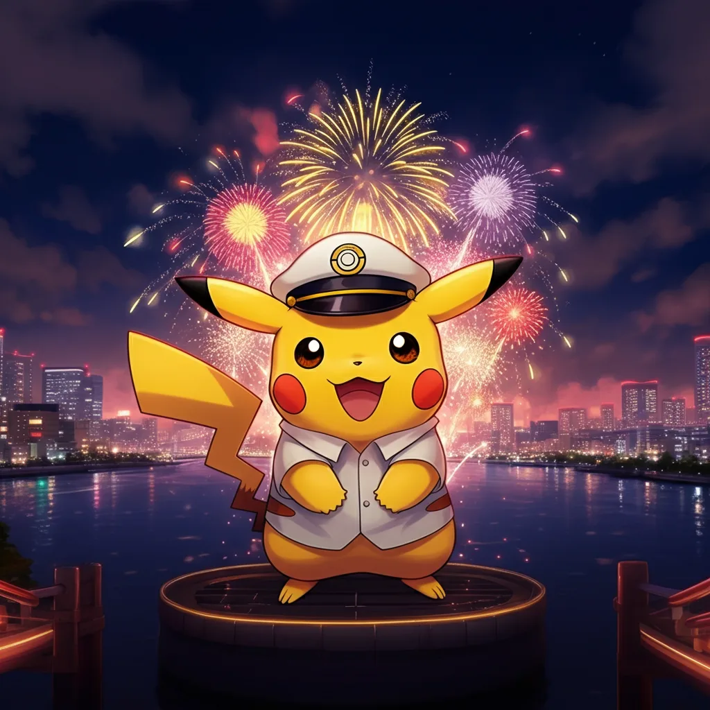 隅田川花火大会ポケモンコラボのアイキャッチ画像