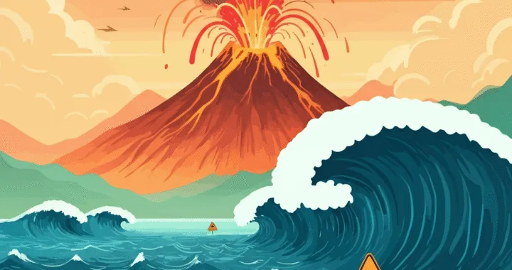 インドネシア火山噴火で津波調査！日本は無事も備えは必須