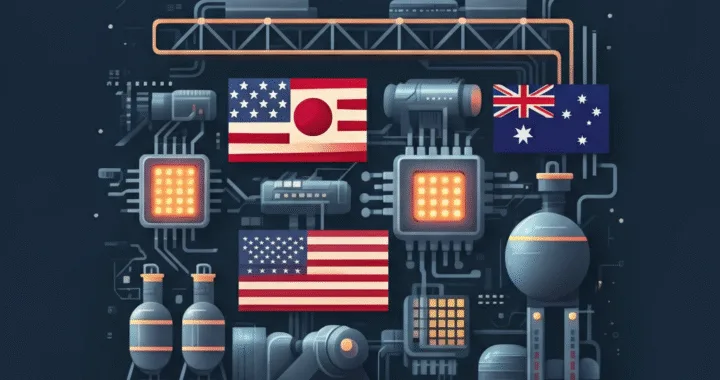 ガリウム国産化で急騰株！日米豪連合が中国独占を打破
