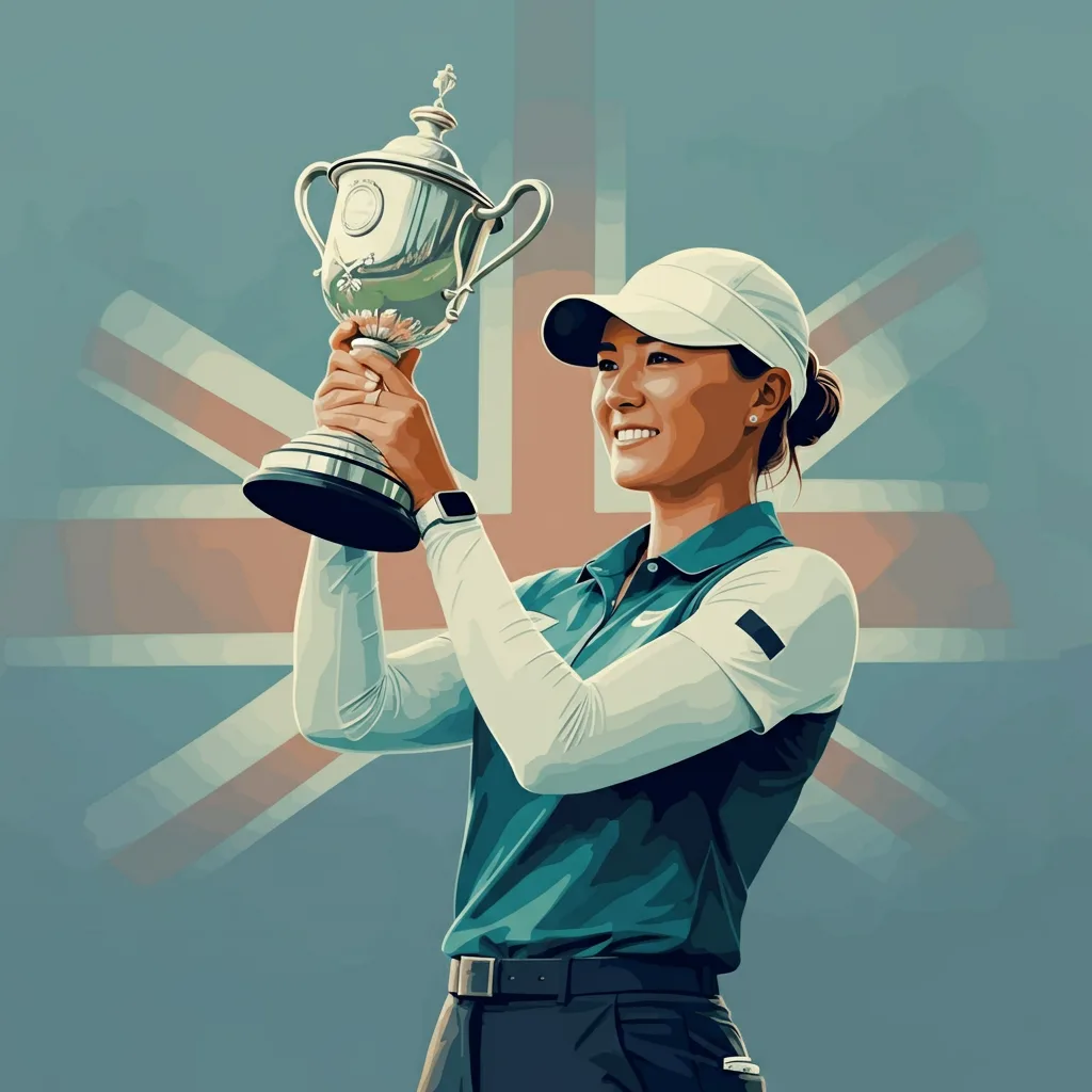山下美夢有 全英女子ゴルフ優勝のアイキャッチ画像